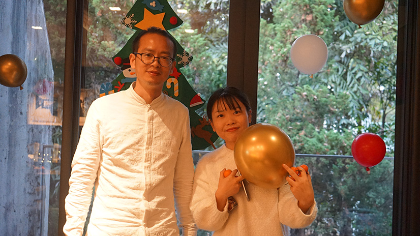 YANG设计集团圣诞节生日趴_好友合影