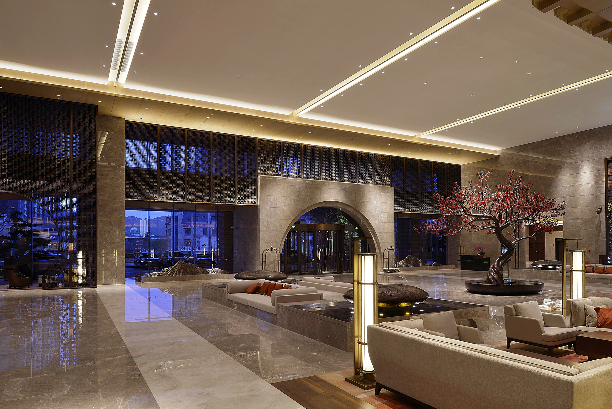 杨邦胜设计度假酒店设计作品_张家口华邑酒店