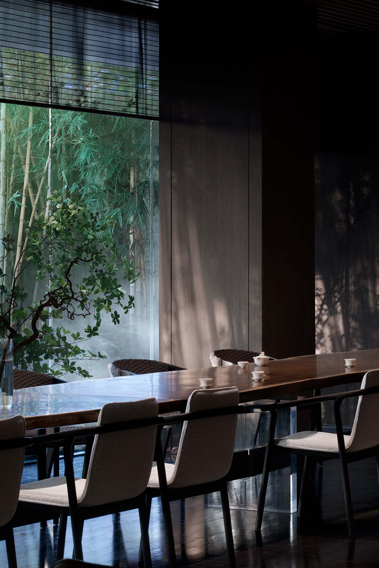 杨邦胜公司五星级商务酒店设计作品_上海大华长风华邑酒店_举茗邑