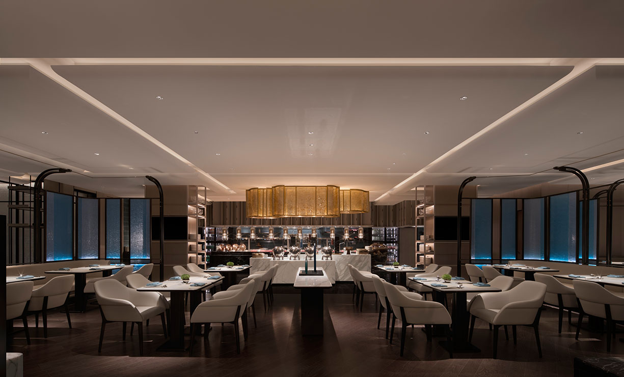 杨邦胜公司五星级商务酒店设计作品_上海大华长风华邑酒店_全日餐